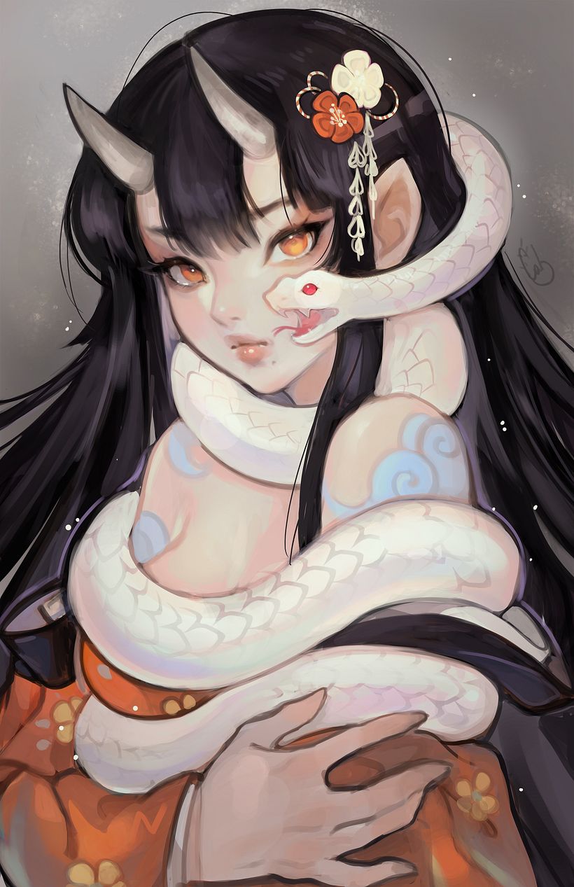 Manga Character Design in Procreate: Catalina Carlesi by Catalina Carlesi
