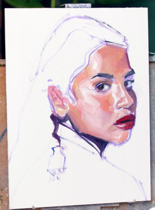 Alla Prima for Beginners: Oil Portraits by A.J. Alper