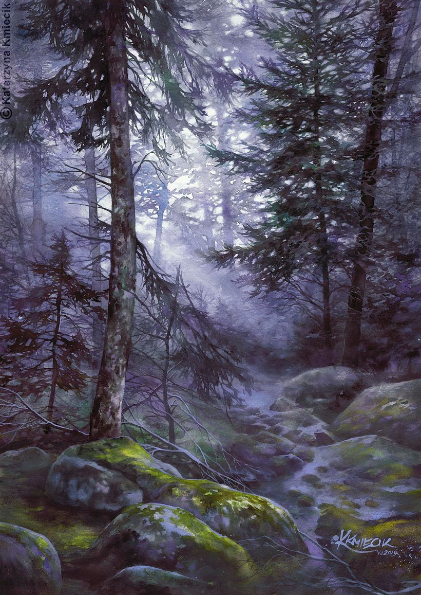 Watercolor for All Levels: Katarzyna Kmiecik by Katarzyna Kmiecik