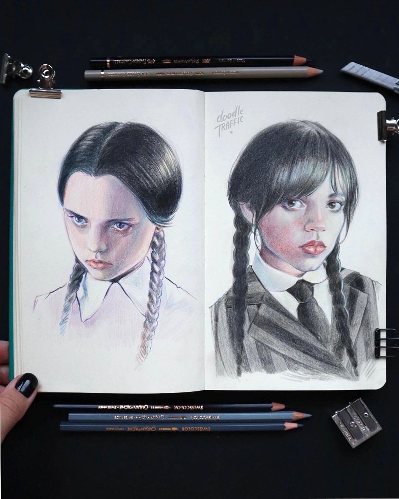 The Ultimate Portrait Journey | A Sketchbooking Course by Gabriela Niko The Ultimate Portrait Journey | A Sketchbooking Course by Gabriela Niko