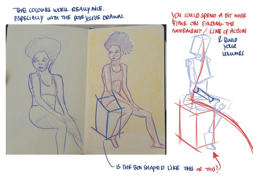 Relax and Draw: Human Figures & Expressive Poses by Alexander Steenhorst