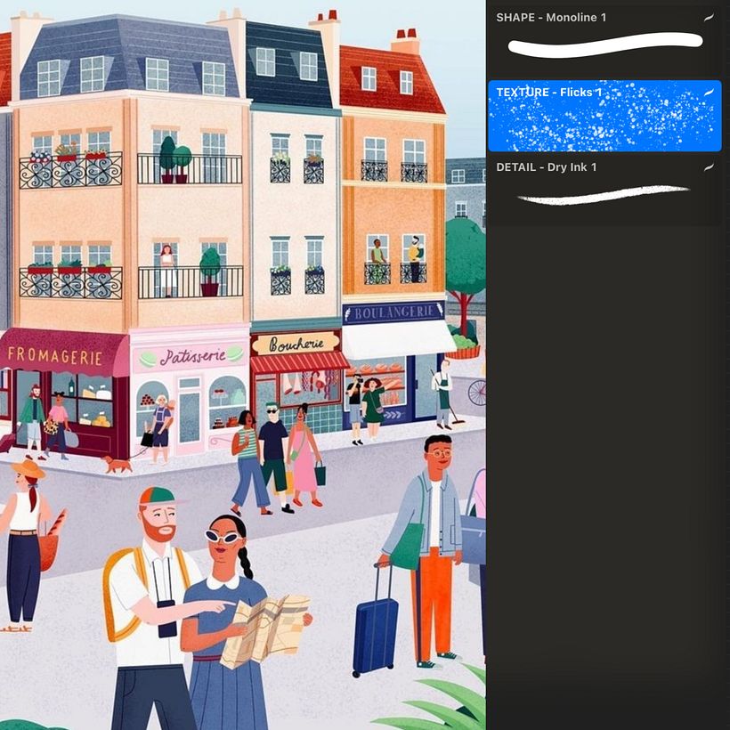 Procreate Brushes for Digital Illustration