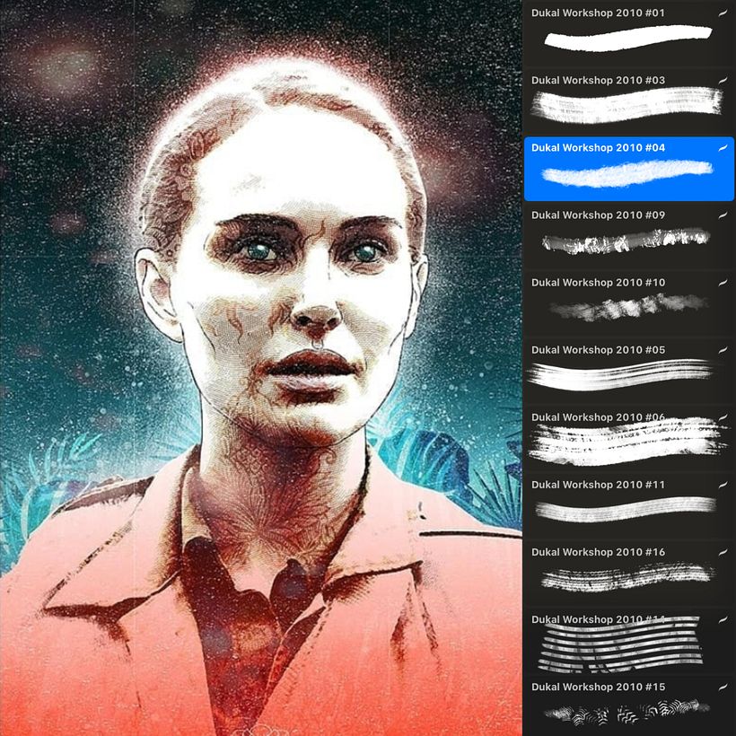 Pencil Package to Illustrate Your Next Photoshop Portrait