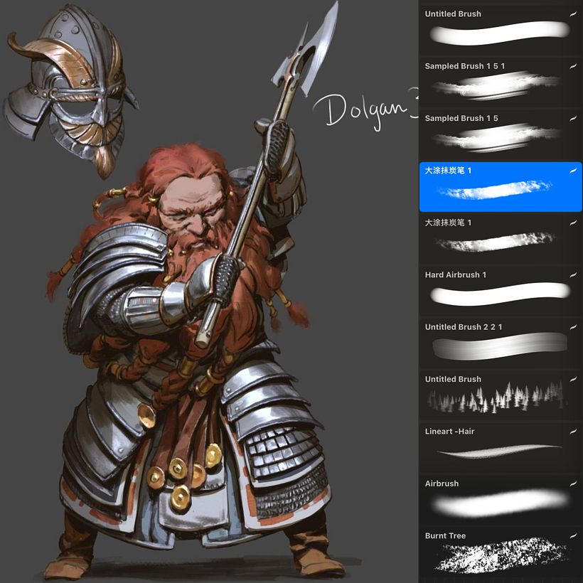 Get 15 Free Procreate Brushes