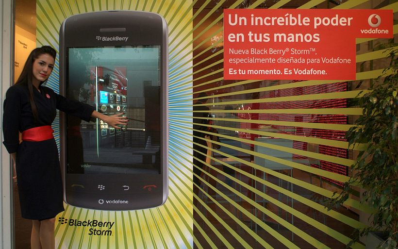 Lanzamiento Blackberry Storm 2