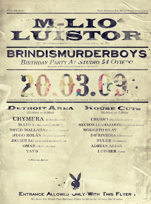 Flyer Birthday Party 1