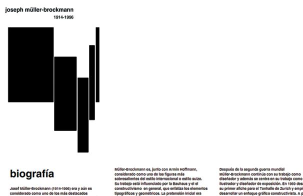Tributo a Joseph Müller Brockmann 2
