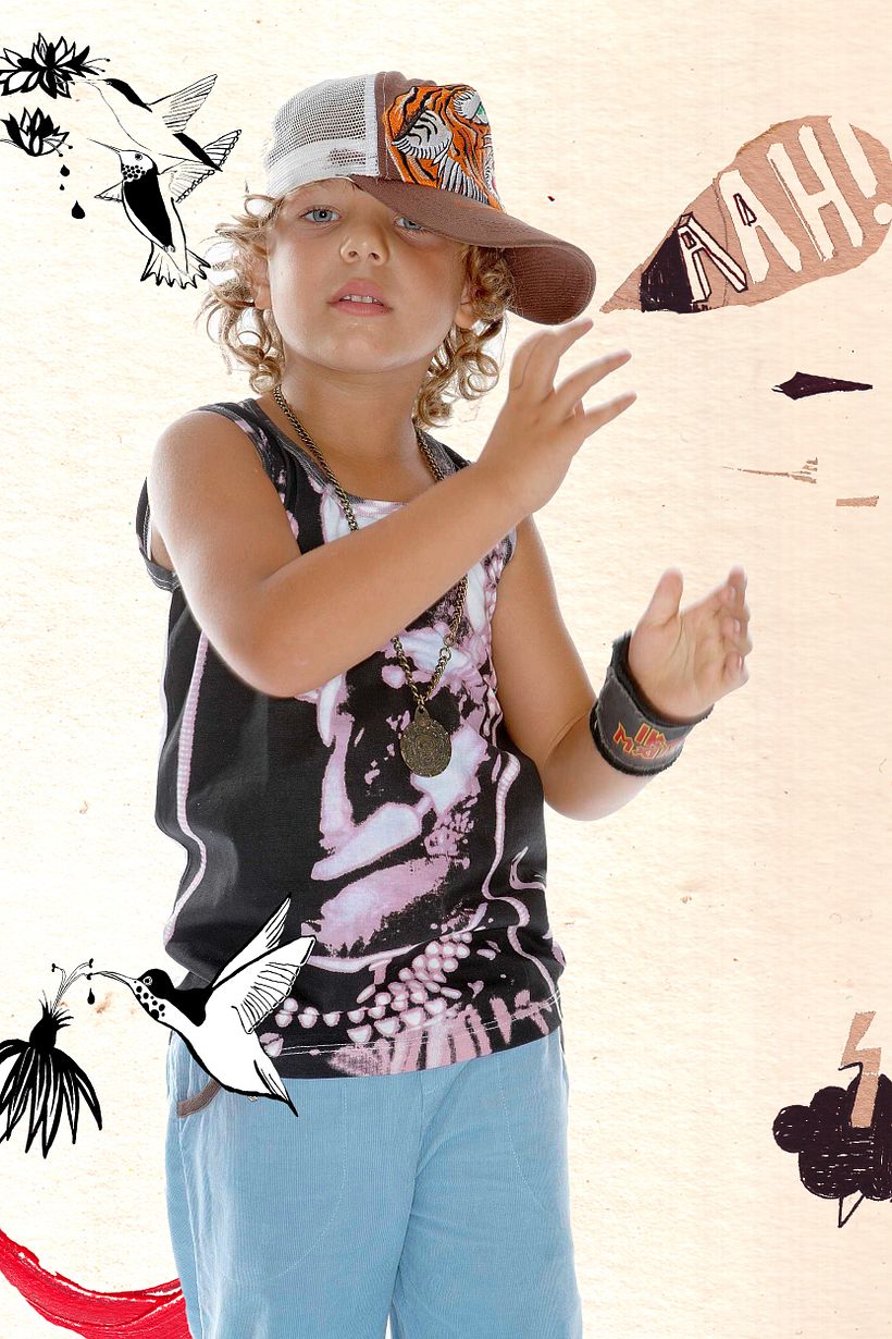 Ilustraciones para moda infantil 4