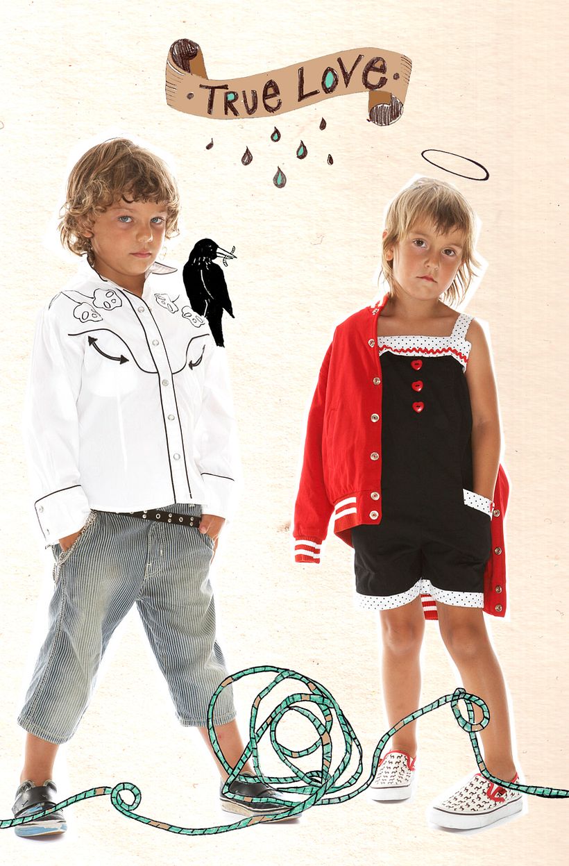 Ilustraciones para moda infantil 1