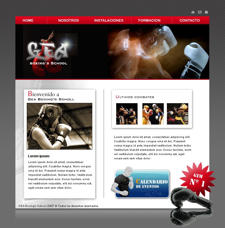 Propuesta Escuela de boxeo GEA 1