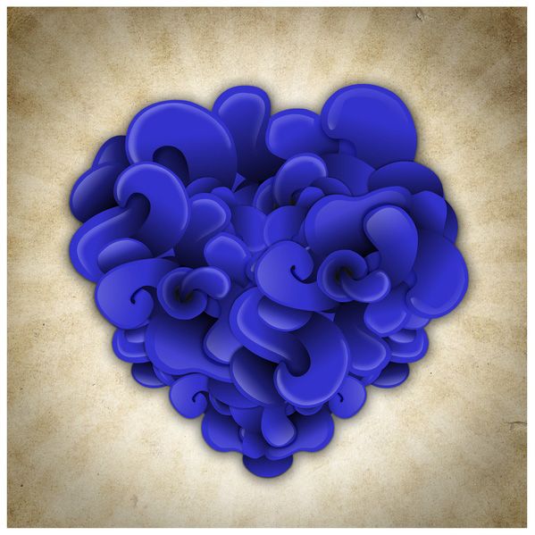 Blue Heart 1