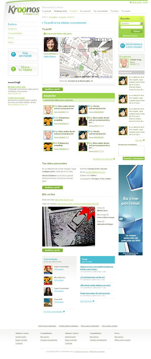 Diseño Web 2.0 + Maquetación XHTML+CSS 2
