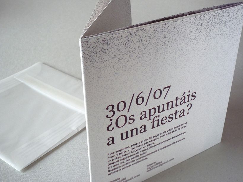 Invitación boda 1