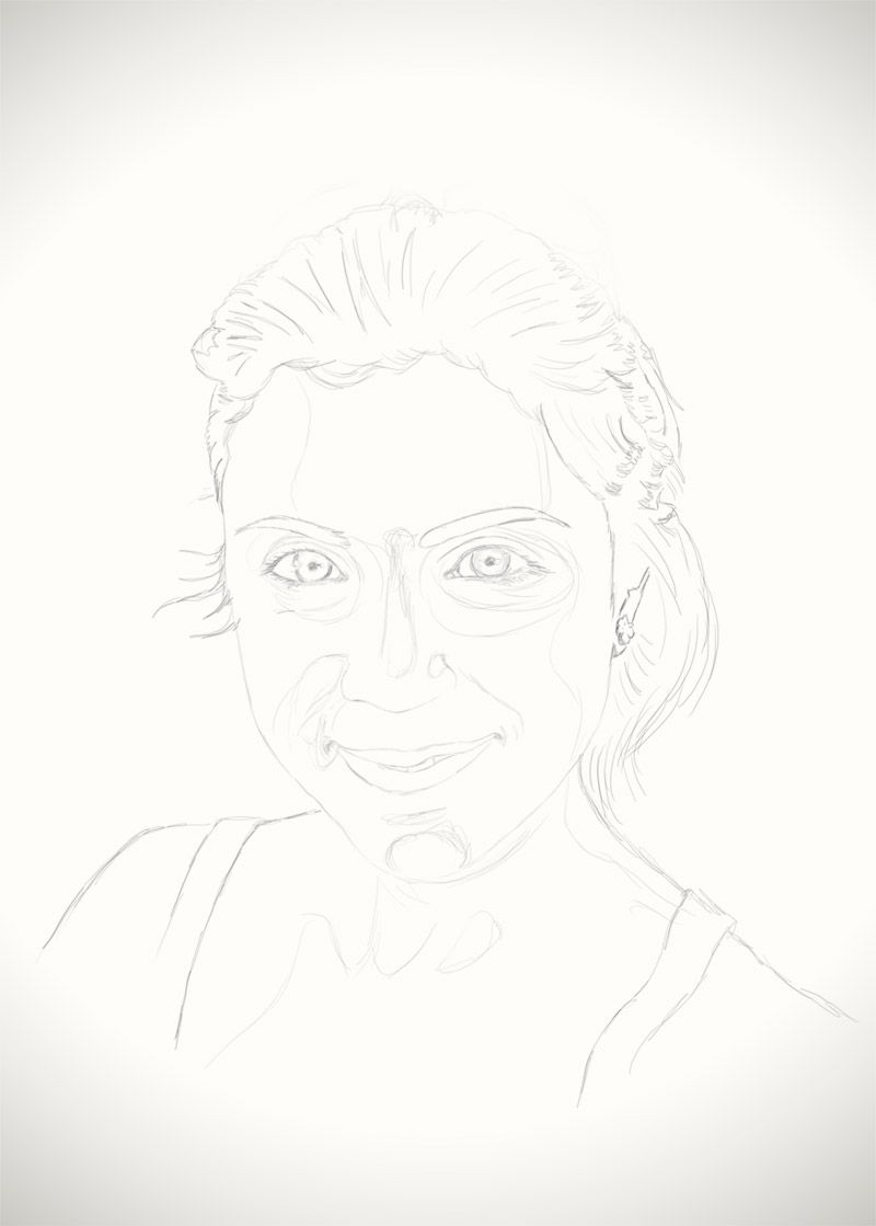 Dibujo en photoshop 1