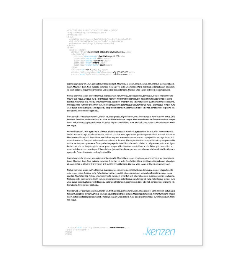 Kenzen - Imagen Corporativa 2
