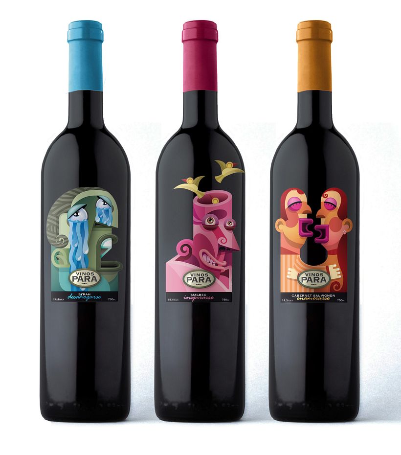 Etiquetas Vinos Para 5