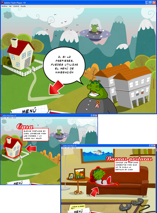 Aprendiendo buenas posturas 3