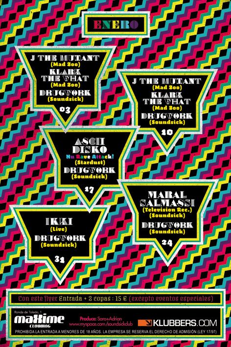 Soundsick Club Flyers 11