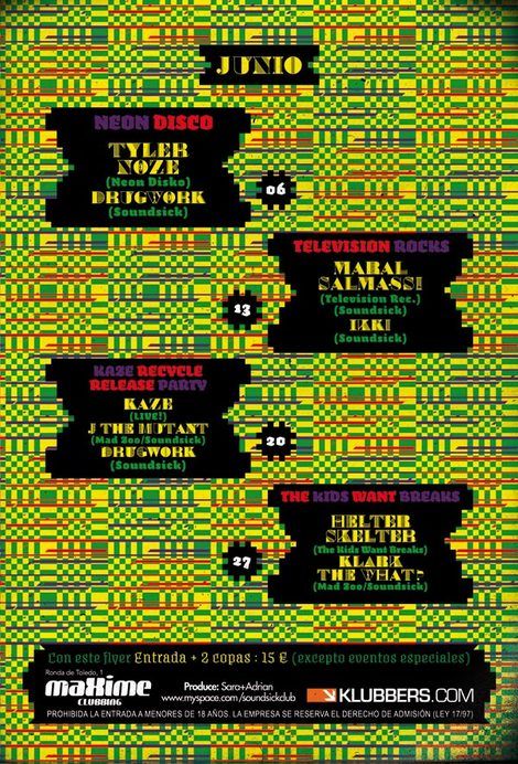 Soundsick Club Flyers 2