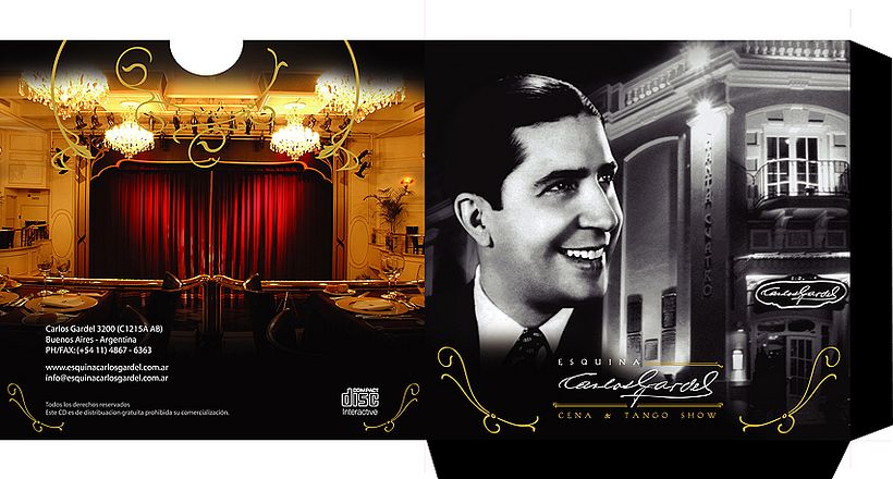 Pack disco Esquina Carlos Gardel 1