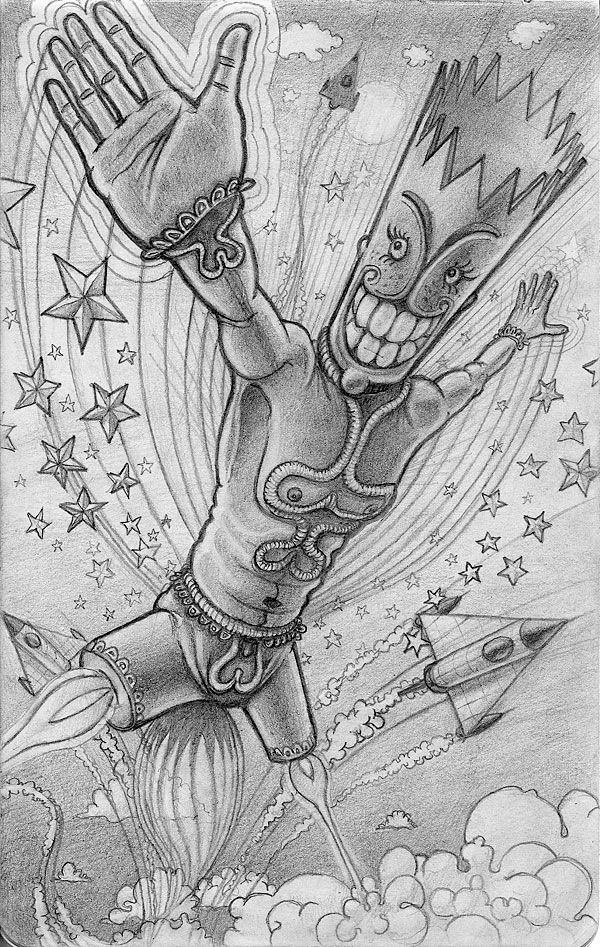 Bocetos de personajes 3
