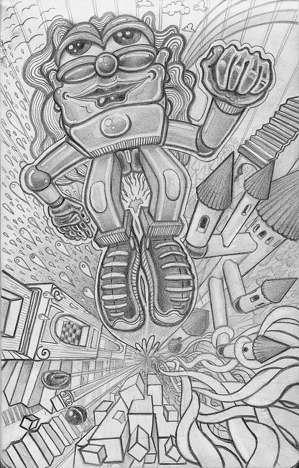 Bocetos de personajes 1