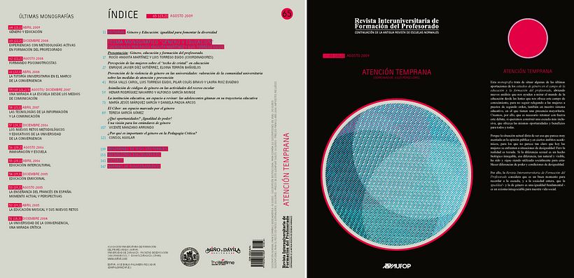 Revista Universitaria de Formación del Profesorado 12