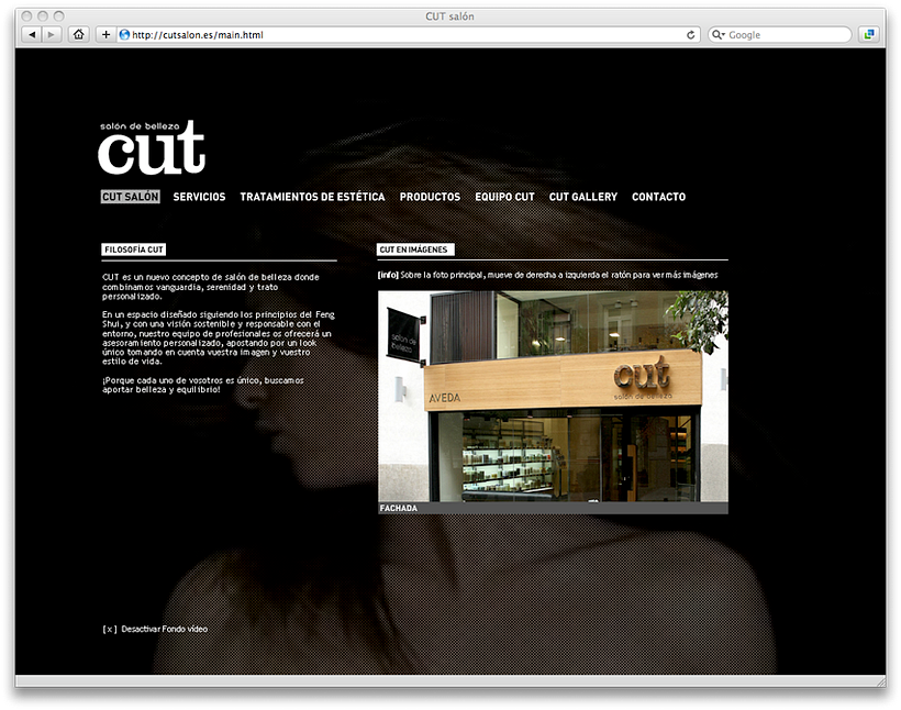Cut Salón - Programming