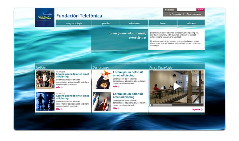 Fundación Telefónica - Propuesta 1