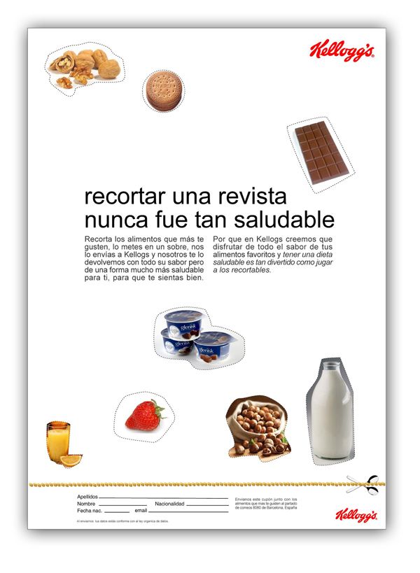Cupón SpecialK - Recortar una revista nunca fue tan saludable 1