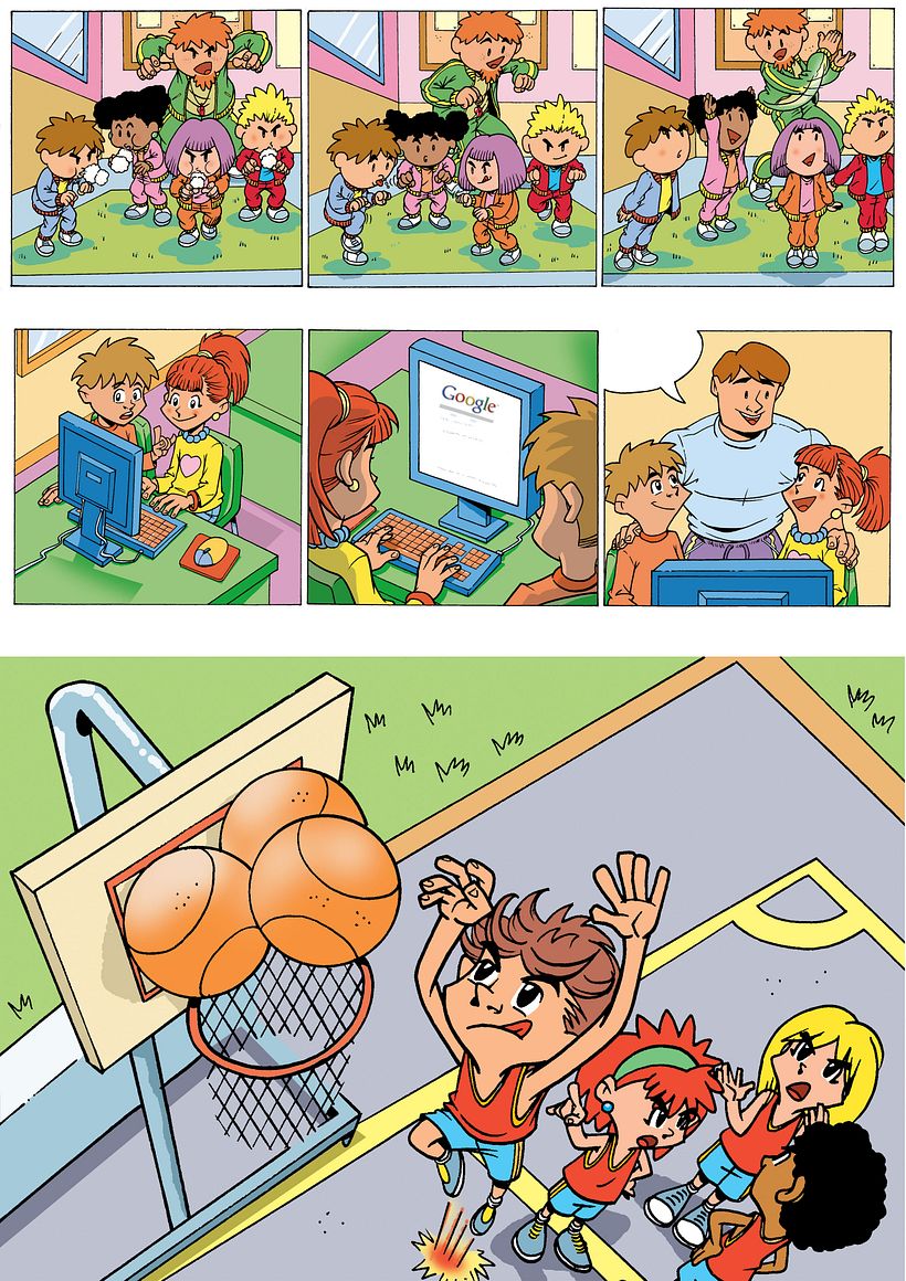 Ilustracion infantil para EDEBE 1