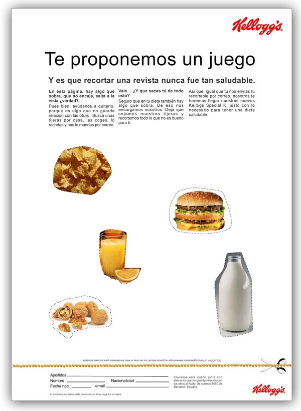 Cupón Special K- Te proponemos un juego 1