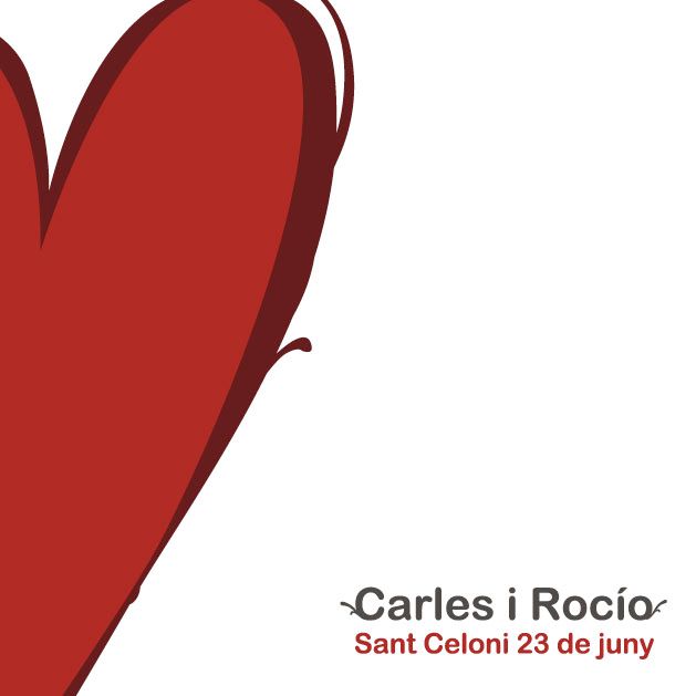 Invitació casament 1