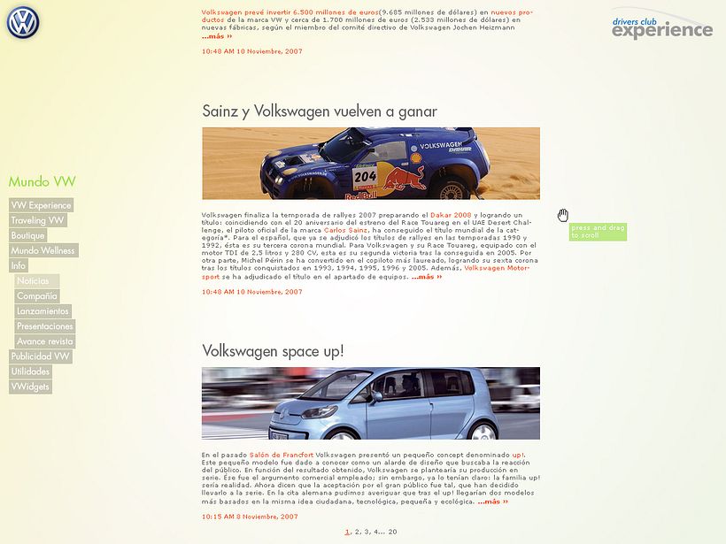 Portal CRM de Volkswagen España  6
