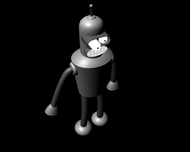 Robot 3D 4
