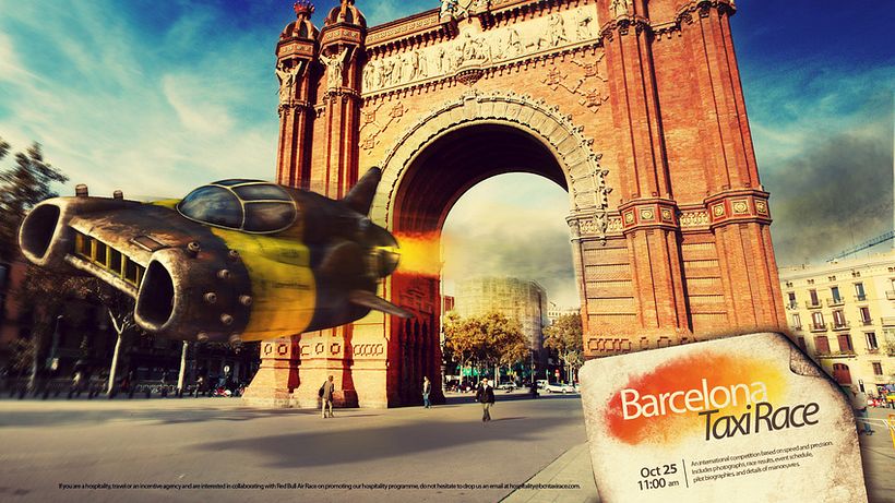 Barcelona Taxi Race 1