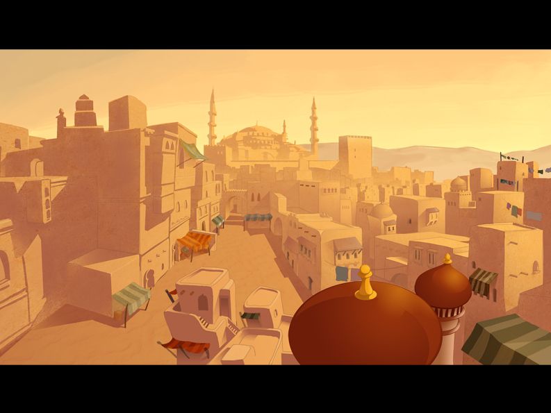 Ilustración para escenario  de animación 1