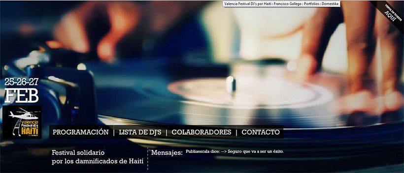 Valencia Festival DJ's por Haití 2