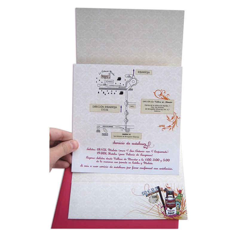 Tarjeta boda 6