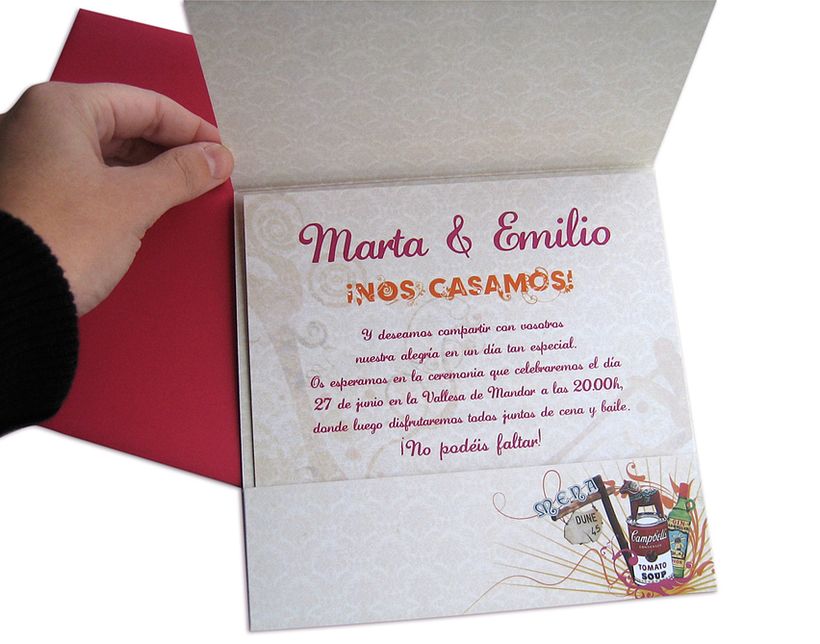 Tarjeta boda 4