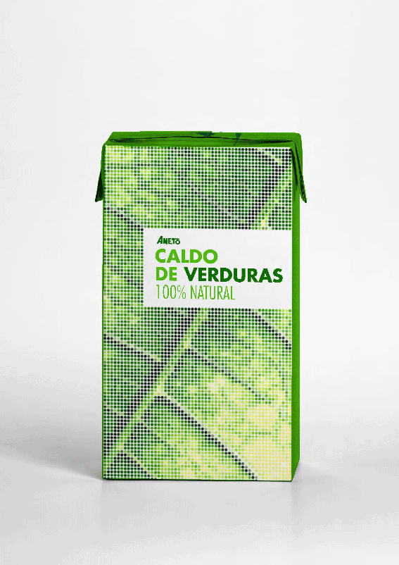 Diseño packaging caldos Aneto 8