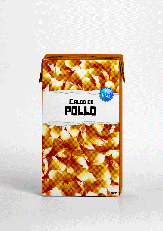 Diseño packaging caldos Aneto 3