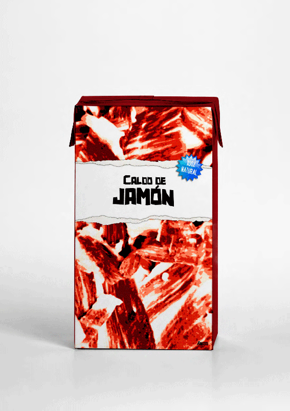 Diseño packaging caldos Aneto 1