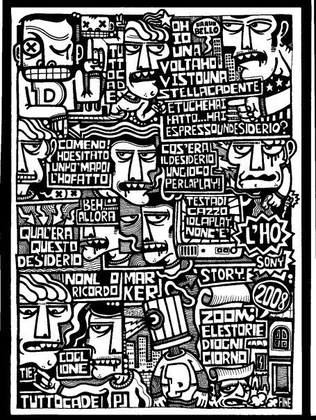dibujos sobre papel en blanco y negro 15