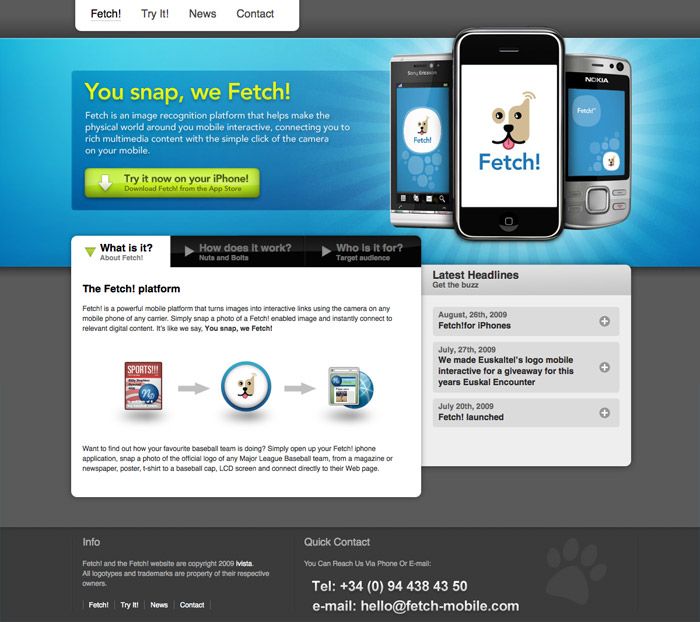 Fetch! Website 1