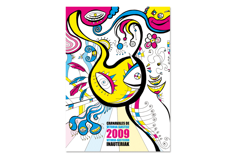 Cartel Carnaval de Vitoria 2009 2
