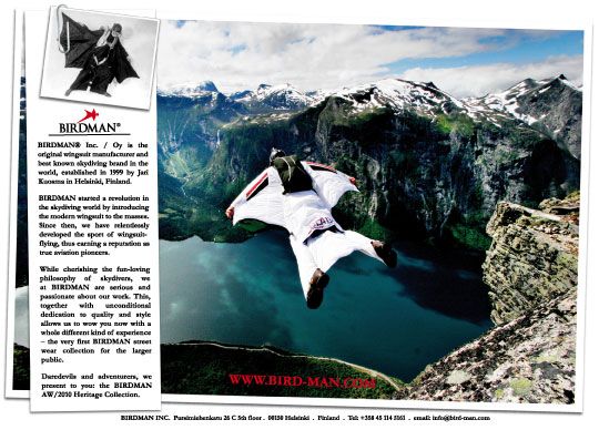 Ad for Skydiving Magazine 1