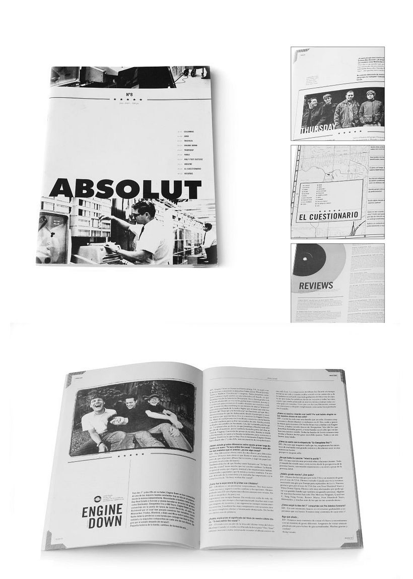 Revista "Absolut zine #8" 1