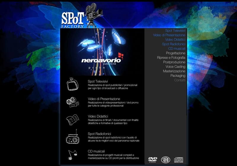 Sviluppo di sito Web Spot 0