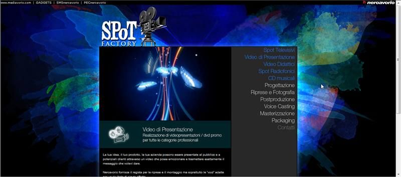 Sviluppo di sito Web Spot 1